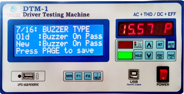 DTM Save Buzzer Settings